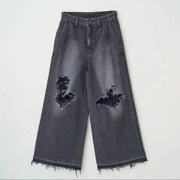 juha 24SS DAMAGE BAGGY DENIM PANTS