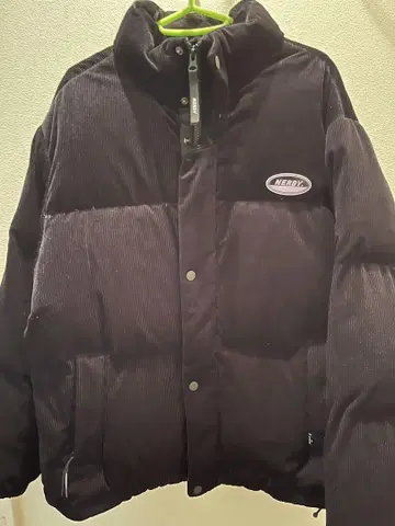 NERDY 다운 자켓 S 블랙