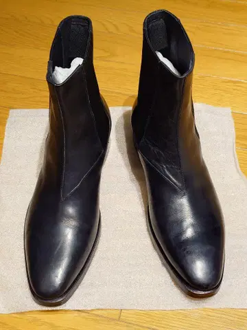 MB LEATHER HIGH-HEEL DRESS BOOTS