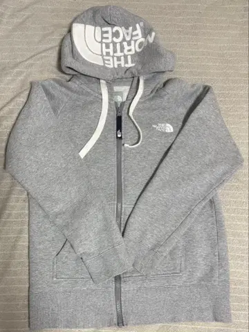 THE NORTH FACE 그레이 풀 집업 후드티