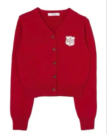 Be Mine Emblem Knit Cardigan