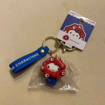 키티 오사카 만박 산리오 미야쿠미야쿠 변신 키링