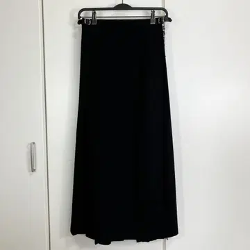 O'NEIL of DUBLIN 빅 사이즈 울 플리츠 롱 스커트