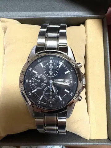 [ 미사용 새상품 ] SEIKO 세이코 크로노그래프 SND367P1