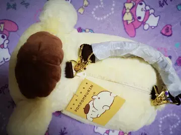 폼폼푸딩 봉제 인형 숄더백