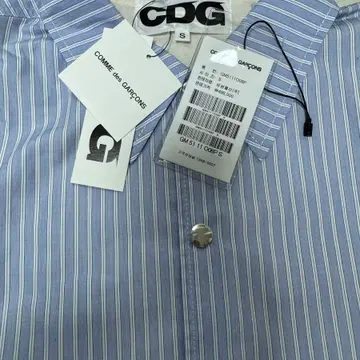 새상품) CDGCDG Cotton Stripe Coach Jacket 브랜드 중고거래 플랫폼