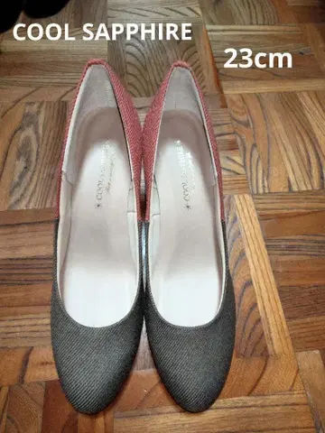 새상품 [ 23cm ] COOL SAPPHIRE 투톤 하이힐 펌프스