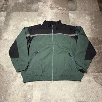 CABELA's 나일론 자켓 그린 2XL 박스 실루엣 구제 의류