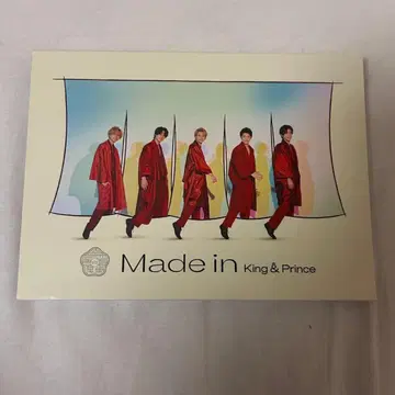 Made in King & Prince CD/DVD 세트