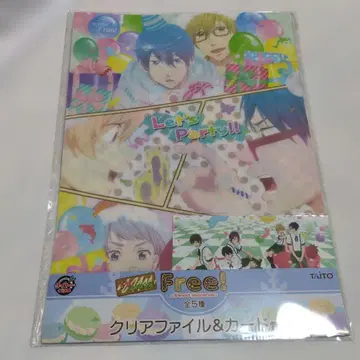 다이토 복권 Free! 클리어 파일 & 카드 세트