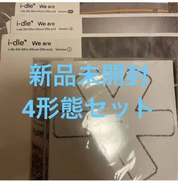 i-dle 8th [We are] 4 형태 세트 앨범
