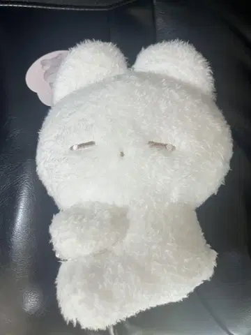 화이트 봉제 인형 토끼 네무짱