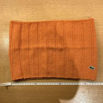 LACOSTE 오렌지 넥워머