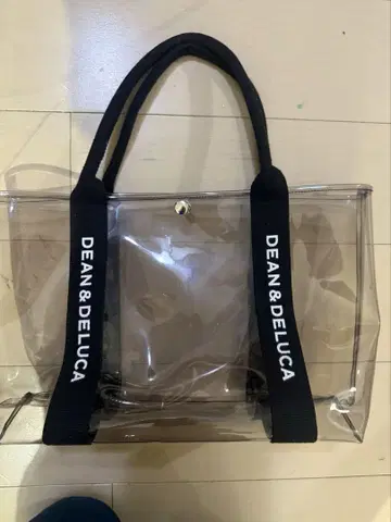 DEAN & DELUCA 클리어 토트백