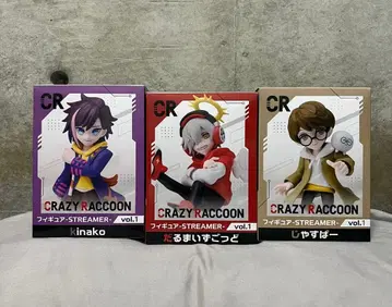 Crazy Racoon 피규어 3세트