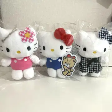 로손 한정 헬로키티 마스코트 컬렉션