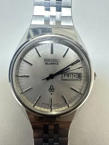 레어 SEIKO 세이코 3803-7020 초기 쿼츠 남성용 손목시계