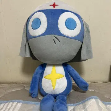 개구리 중사 케로로 등신대 봉제 인형 도로로