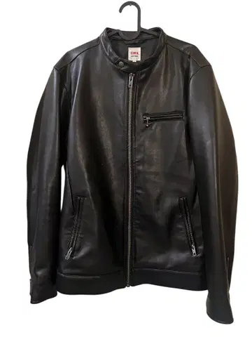 EDWIN 인조 가죽 자켓