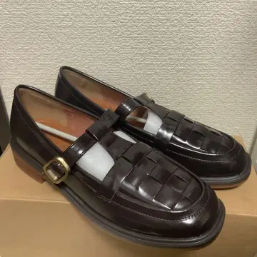 T 스트랩 슈즈 37 23.5cm