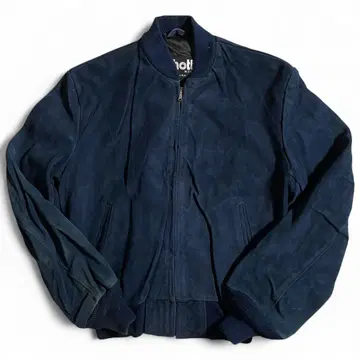 미사용 택 포함 샷 바시티 자켓 가죽 자켓 스웨이드