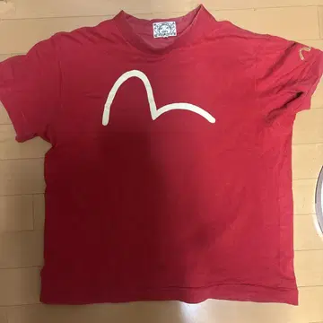 evisu 갈매기 로고 T셔츠
