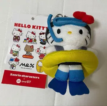 산리오 키티 로리즈팜 키링 슈노켈 Me%