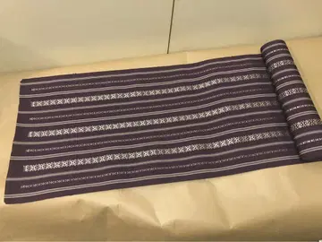 미재단 본토 하카타 직조 순수 실크 나고야 오비 팥색