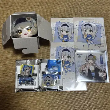 니지산지 극락탕 시오리바 루리 모치코로링 마스코트 센토죠풍 키링