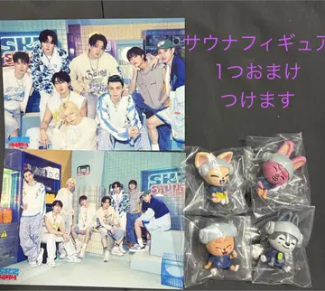 straykids 스키즈 사우나 팝업 랜덤 올 2종 피규어 덤 포함