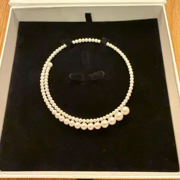 Pearlish Spiral Pearl Choker