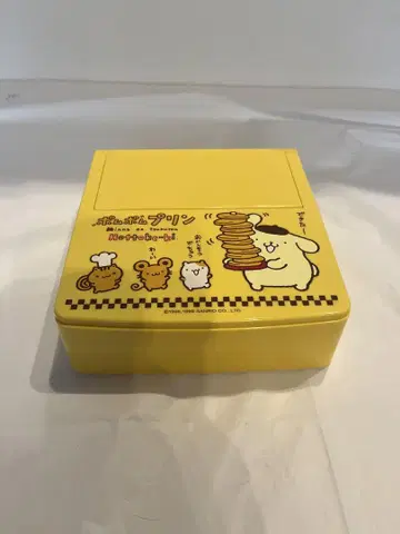 새상품급 레트로 1999년 폼폼푸딩 거울 소품함 화장대 산리오 거울