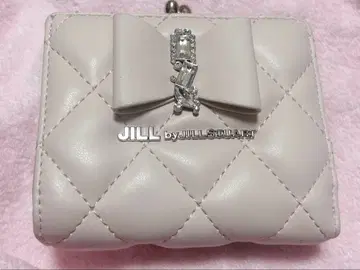 JILL by JILL STUART 리본 퀼트 지갑