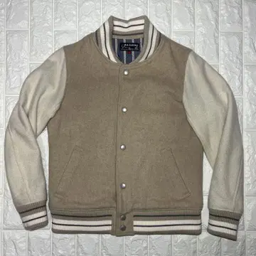 할리우드 런치마켓 바시티 자켓 블루종