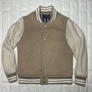 할리우드 런치마켓 바시티 자켓 블루종