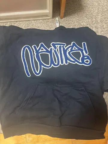 Nautica 네이비 그래피티 후드티