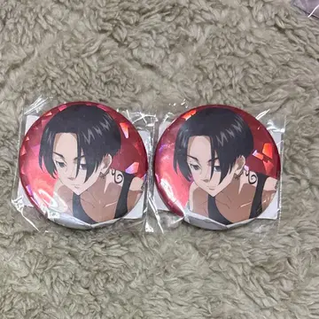 도쿄 리벤저스 사노 만지로 홀로그램 캔뱃지 현대 블랙 헤어