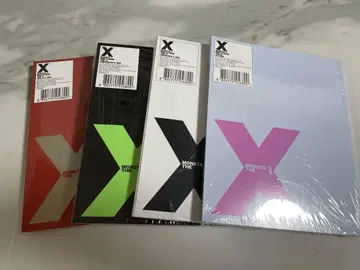 [미개봉 새상품] MONSTAX THE X 앨범 CD 4종Ver 세트