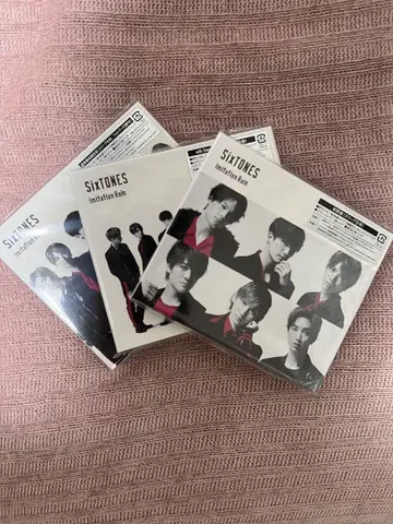 [새상품급] SixTONES Imitation Rain 3장 세트