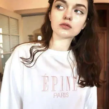EPINE PARIS 로고 맨투맨 화이트