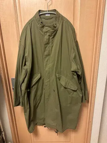 FRAMEWORK ARMY TWILL 모즈 코트 카키