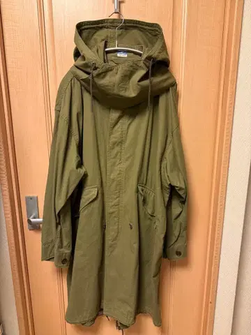 FRAMEWORK ARMY TWILL 모즈 코트 카키