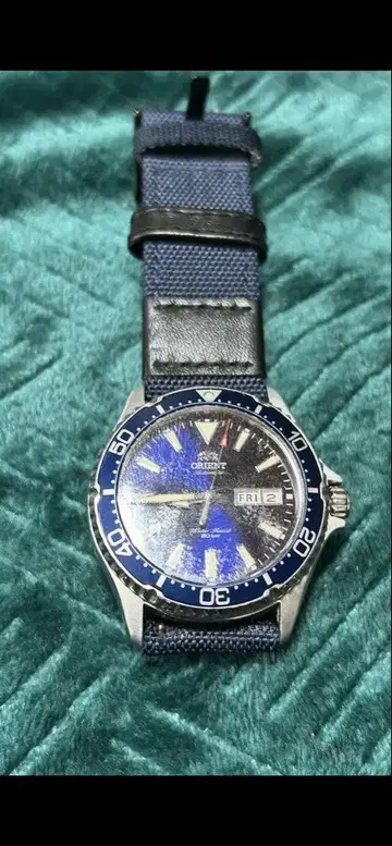 ORIENT 파란색 다이버 워치