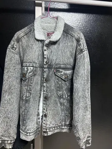 LEVI'S 그레이 데님 자켓 80s