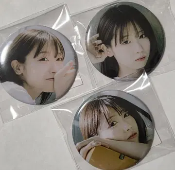 쿠루스 린 팬클럽 한정판 캔 배지 A, B, C 세트