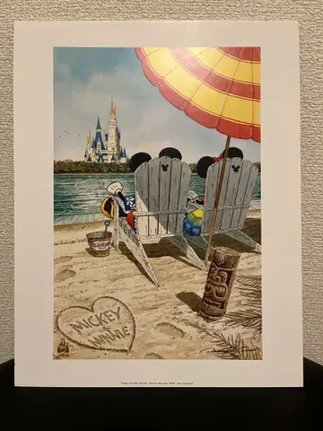 디즈니 포스터 Wish You Were Here David Doss