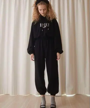 epine jersey set up black