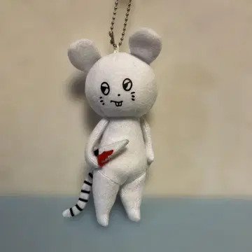 큐소네코가미 쥐군 봉제 인형 키링
