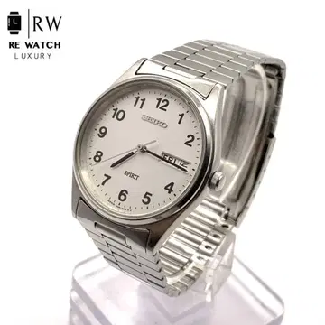 7-3938 SEIKO SPIRIT 7N48-7A00 손목시계 실버