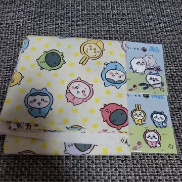치이카와 (먼작귀) 파자마 파티즈 원단 쁘띠 와펜